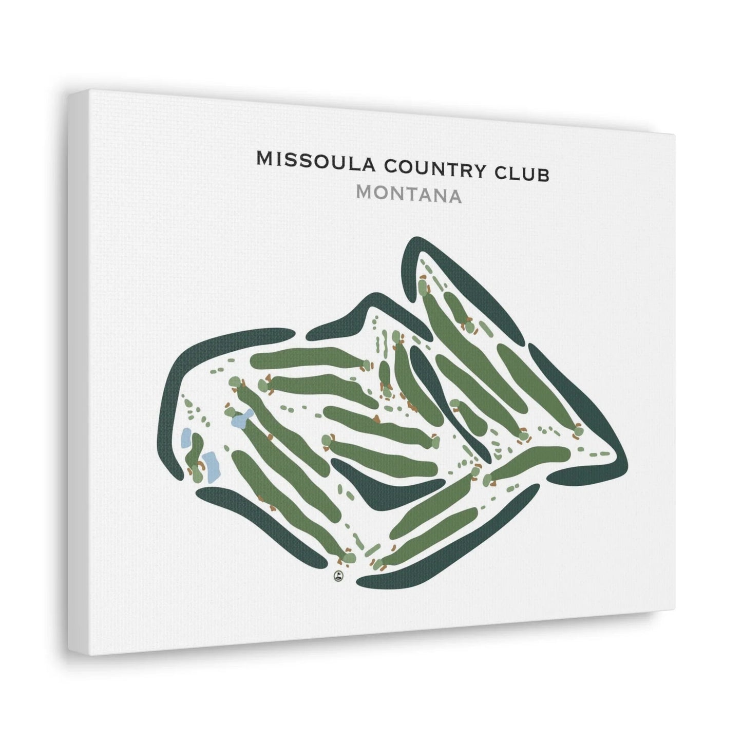 Missoula Country Club, Montana - Printed Golf Courses