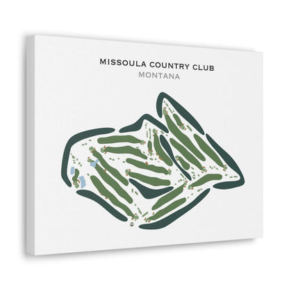Missoula Country Club, Montana - Printed Golf Courses