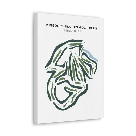 Missouri Bluffs Golf Club, Missouri - Printed Golf Courses