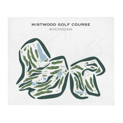 Mistwood Golf Course, Michigan - Printed Golf Courses