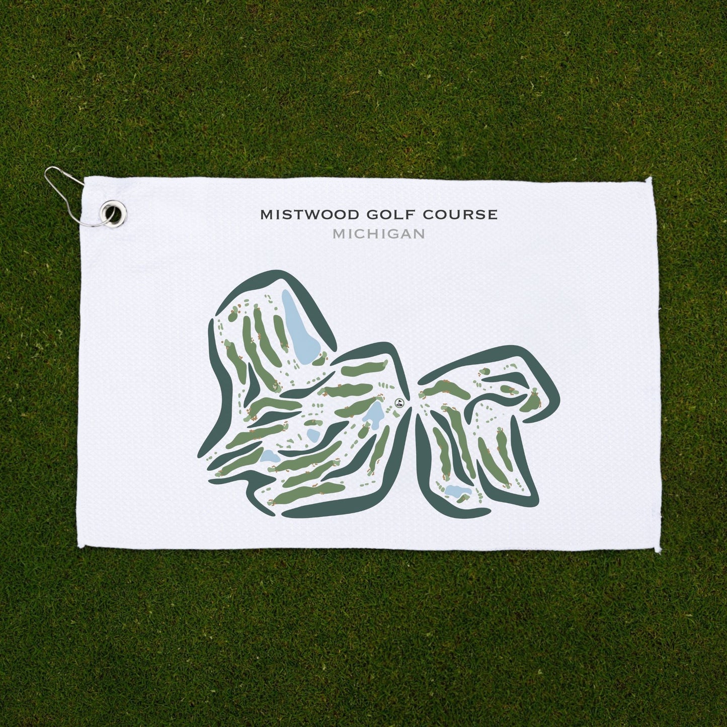 Mistwood Golf Course, Michigan - Printed Golf Courses