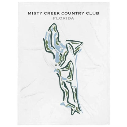 Misty Creek Country Club, Florida - Printed Golf Courses