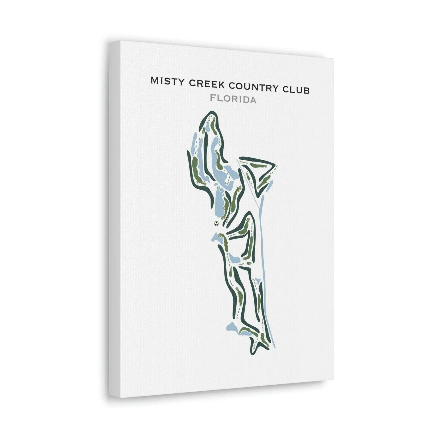 Misty Creek Country Club, Florida - Printed Golf Courses