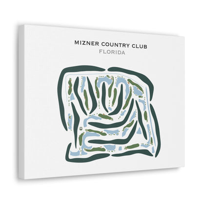 Mizner Country Club, Florida - Printed Golf Courses