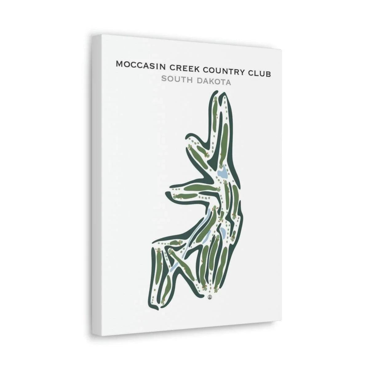 Moccasin Creek Country Club, South Dakota - Printed Golf Courses