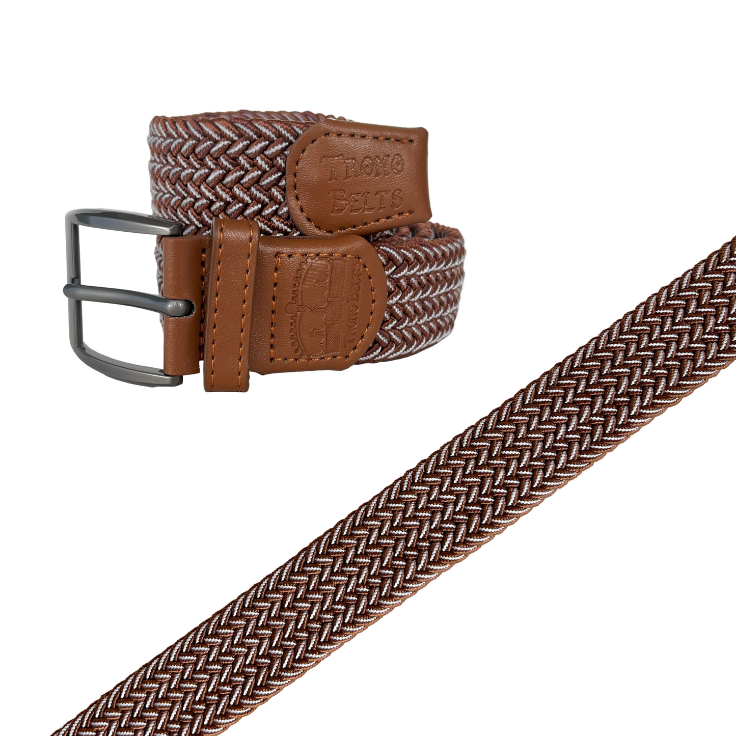 Mocha Premium Stretch Belt