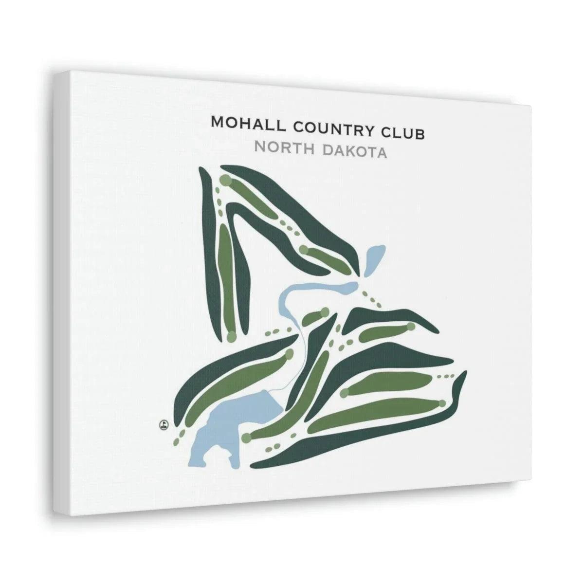 Mohall Country Club, North Dakota - Printed Golf Courses