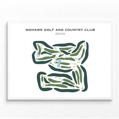 Mohawk Golf & Country Club, Ohio - Printed Golf Courses