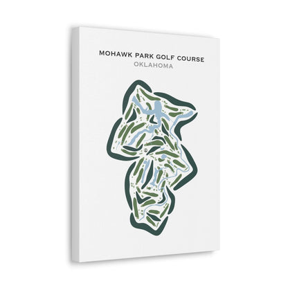 Mohawk Park Golf Course, Oklahoma - Printed Golf Courses