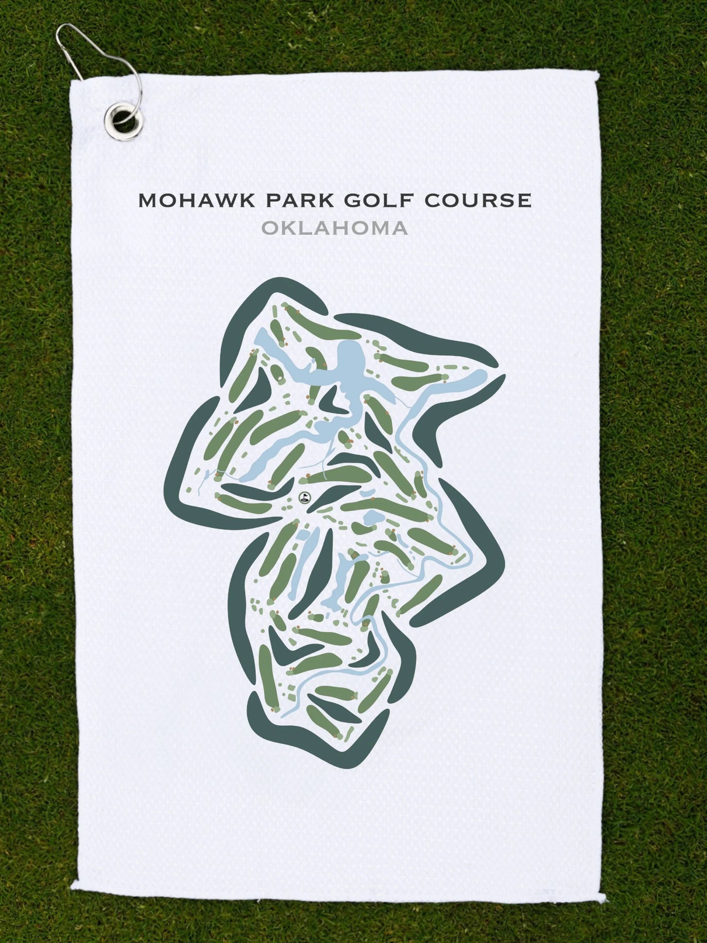Mohawk Park Golf Course, Oklahoma - Printed Golf Courses
