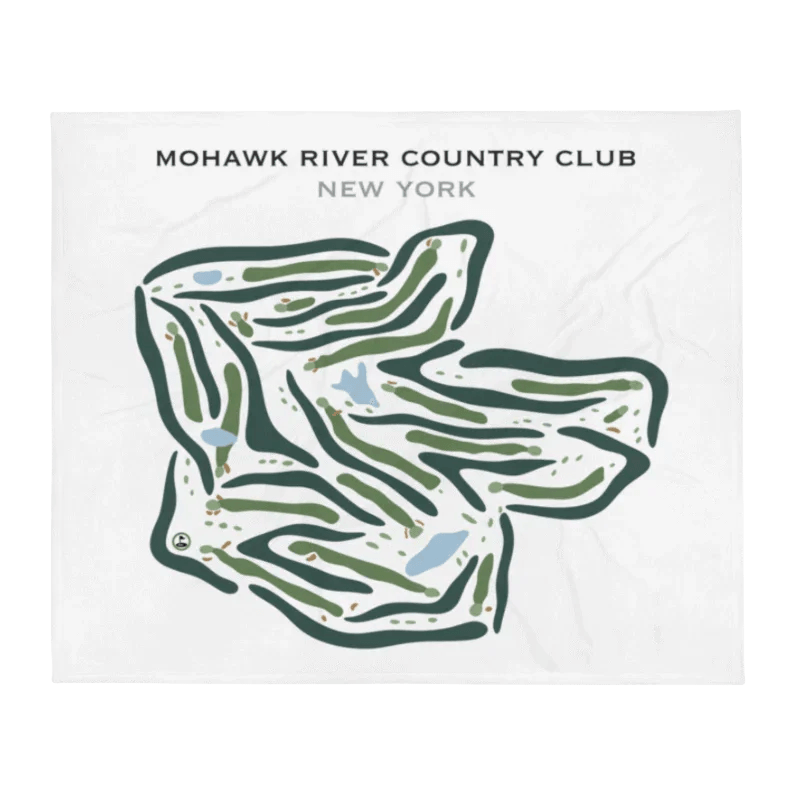 Mohawk River Country Club, New York - Printed Golf Courses