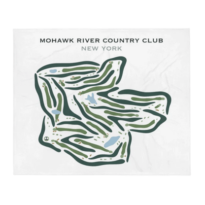 Mohawk River Country Club, New York - Printed Golf Courses