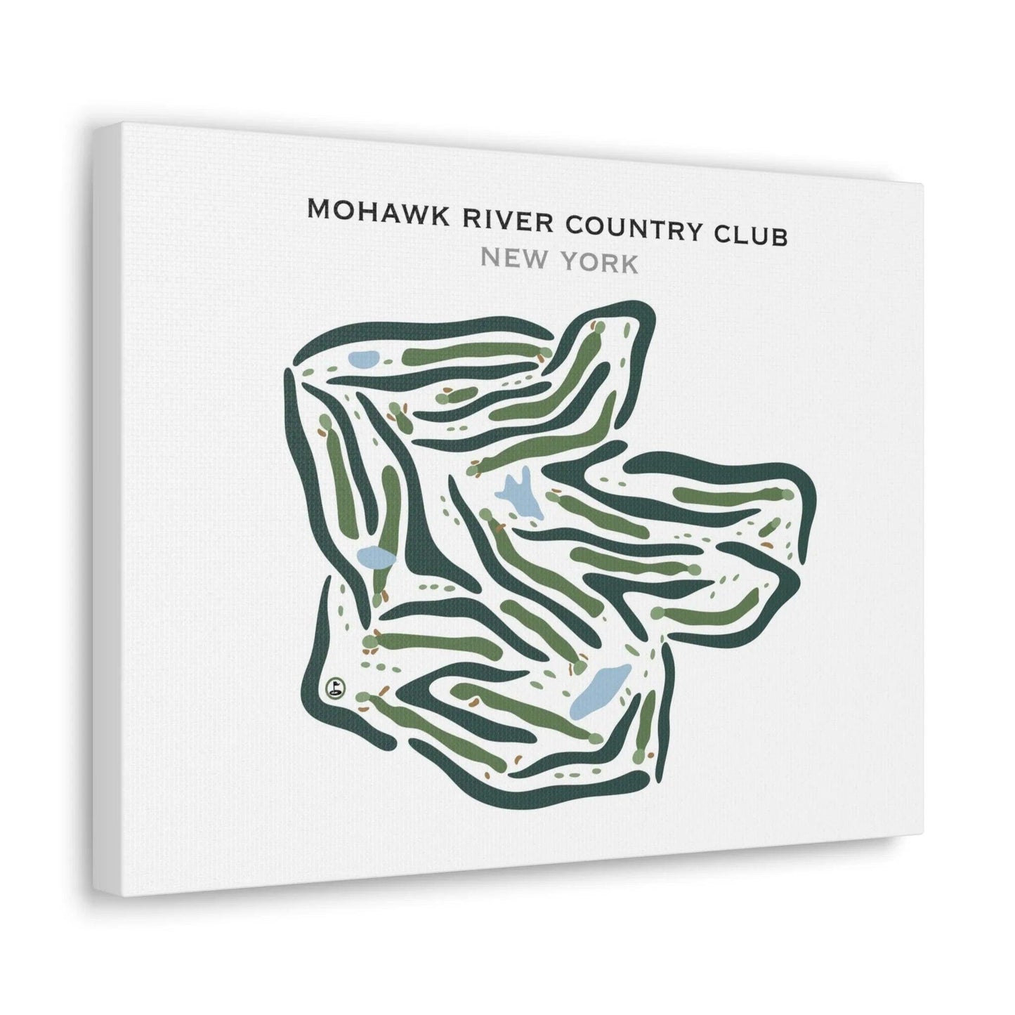 Mohawk River Country Club, New York - Printed Golf Courses