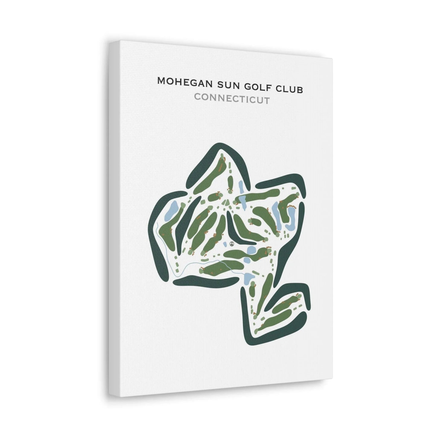 Mohegan Sun Golf Club, Connecticut - Printed Golf Courses