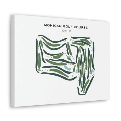 Mohican Golf Course, Ohio - Printed Golf Courses