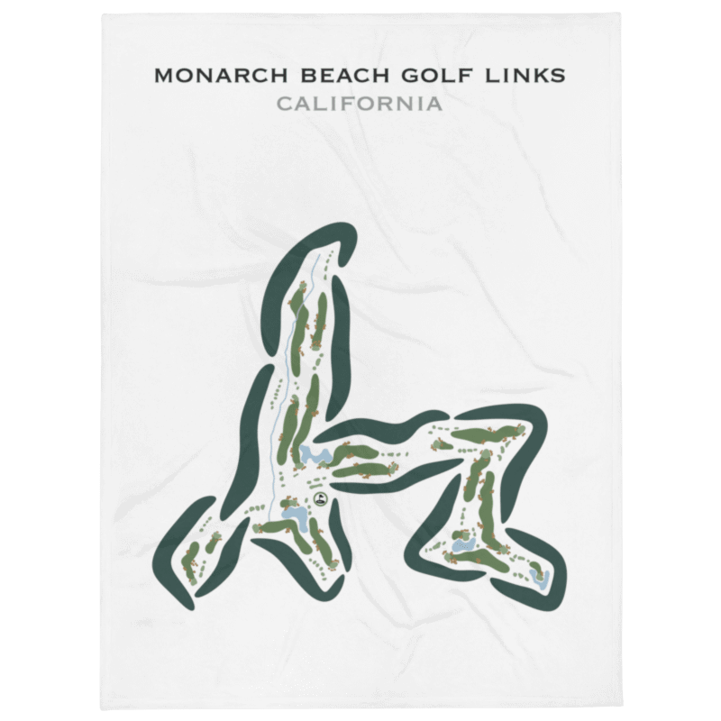 Monarch Beach Golf Links, California - Printed Golf Course