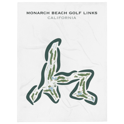 Monarch Beach Golf Links, California - Printed Golf Course