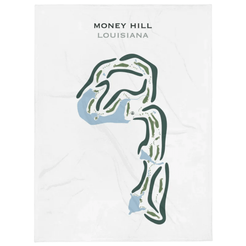 Money Hill Golf & Country Club, Louisiana - Printed Golf Course