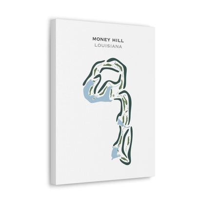 Money Hill Golf & Country Club, Louisiana - Printed Golf Course