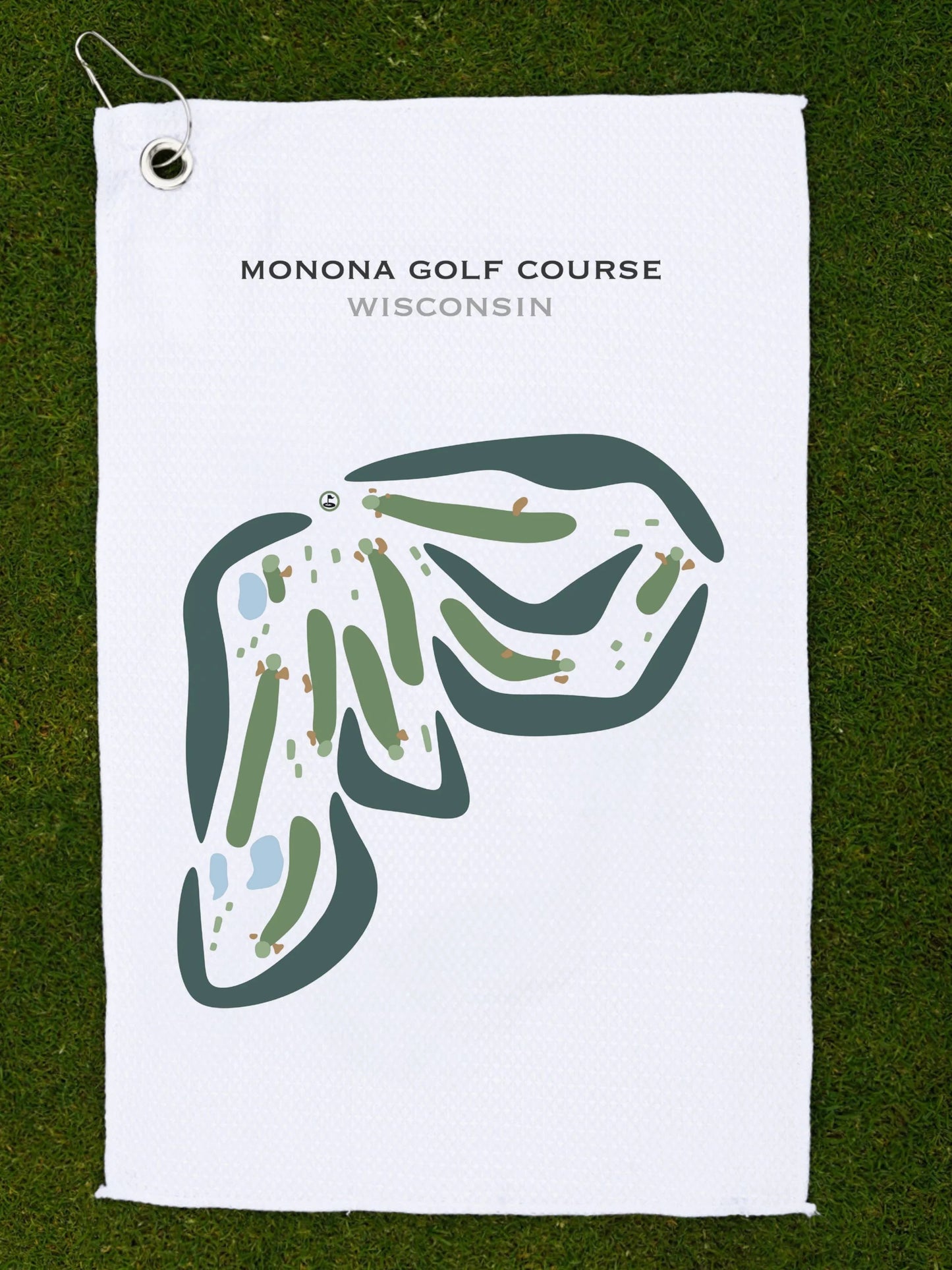 Monona Municipal Golf Course, Wisconsin - Printed Golf Courses