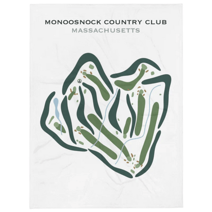 Monoosnock Country Club, Massachusetts - Printed Golf Courses