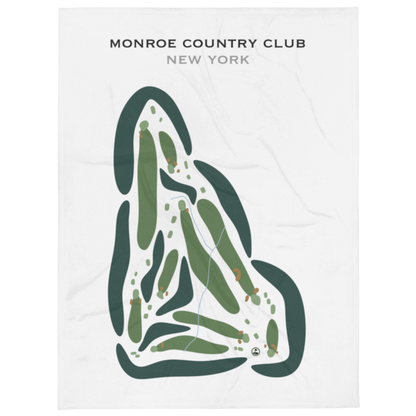 Monroe Country Club, New York - Printed Golf Courses