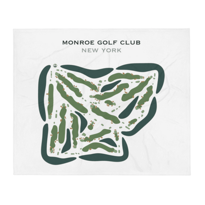 Monroe Golf Club, New York - Printed Golf Courses