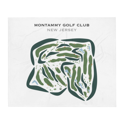 Montammy Golf Club, New Jersey - Printed Golf Courses