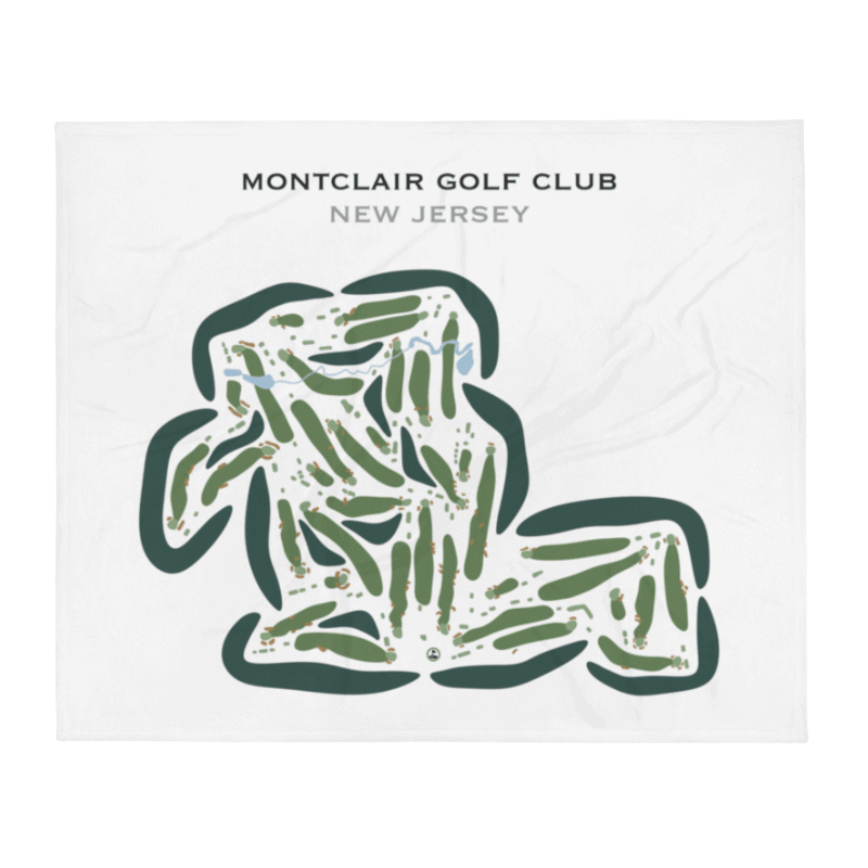 Montclair Golf Club, New Jersey - Printed Golf Courses