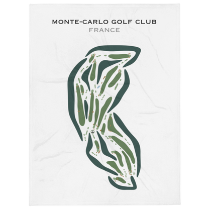 Monte-Carlo Golf Club, France - Printed Golf Courses