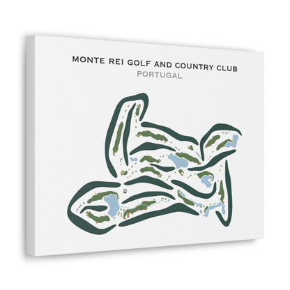 Monte Rei Golf & Country Club, Portugal - Printed Golf Courses