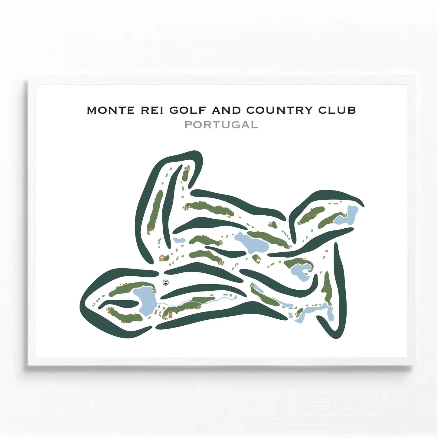 Monte Rei Golf & Country Club, Portugal - Printed Golf Courses