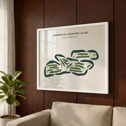 Montecito Country Club, California - Printed Golf Courses