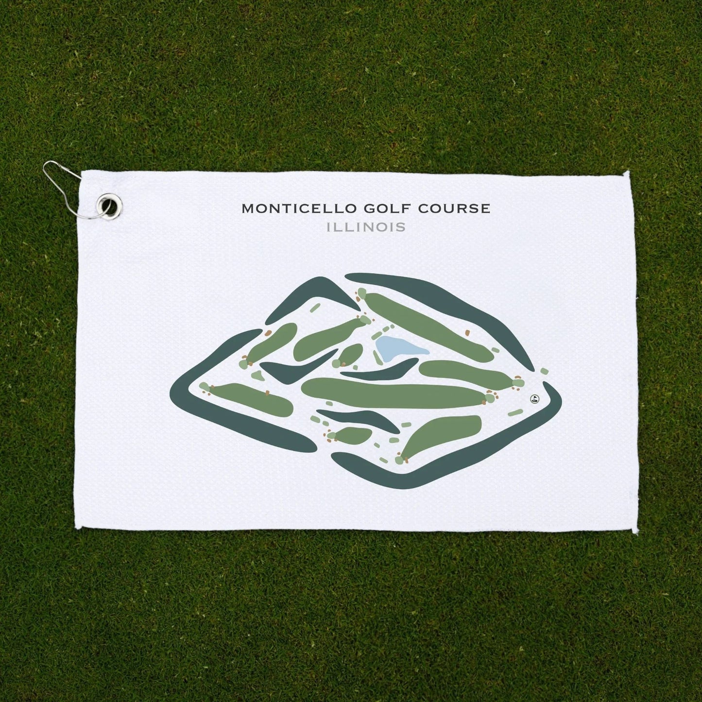 Monticello Golf Course, Illinois - Printed Golf Courses