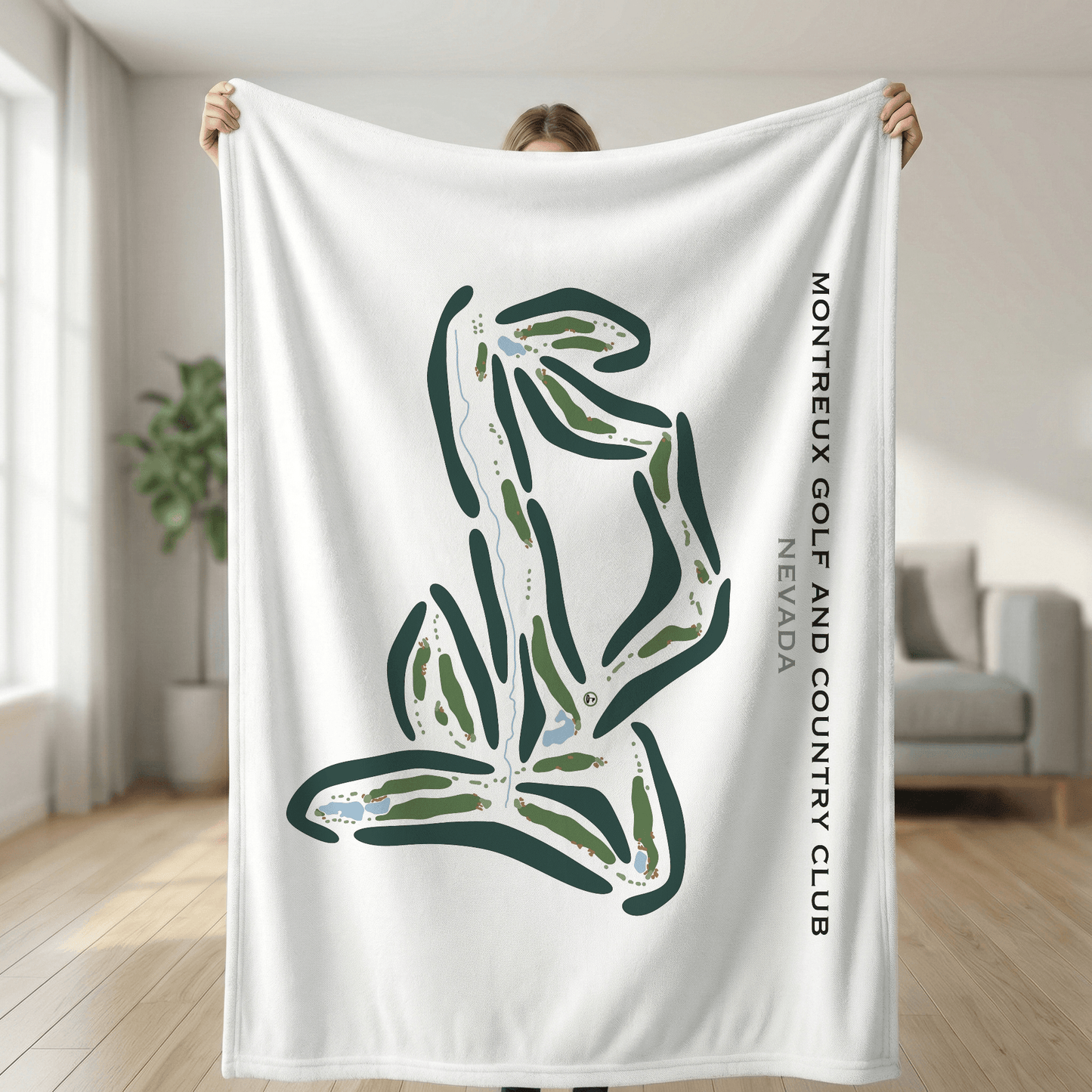 Montreux Golf & Country Club, Nevada - Printed Golf Courses