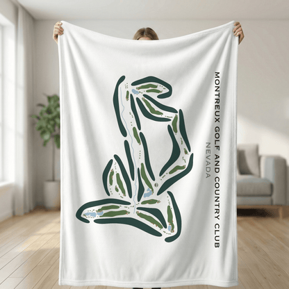 Montreux Golf & Country Club, Nevada - Printed Golf Courses