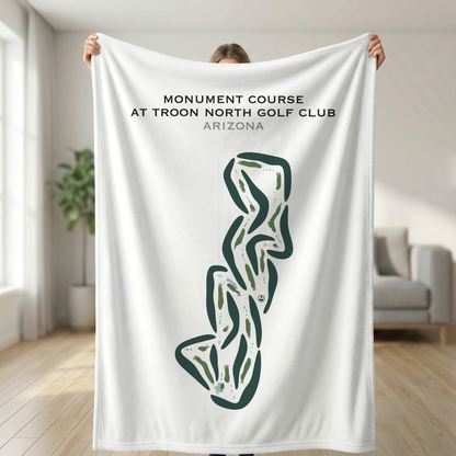 Monument Course at Troon North Golf Club, Arizona - Printed Golf Courses