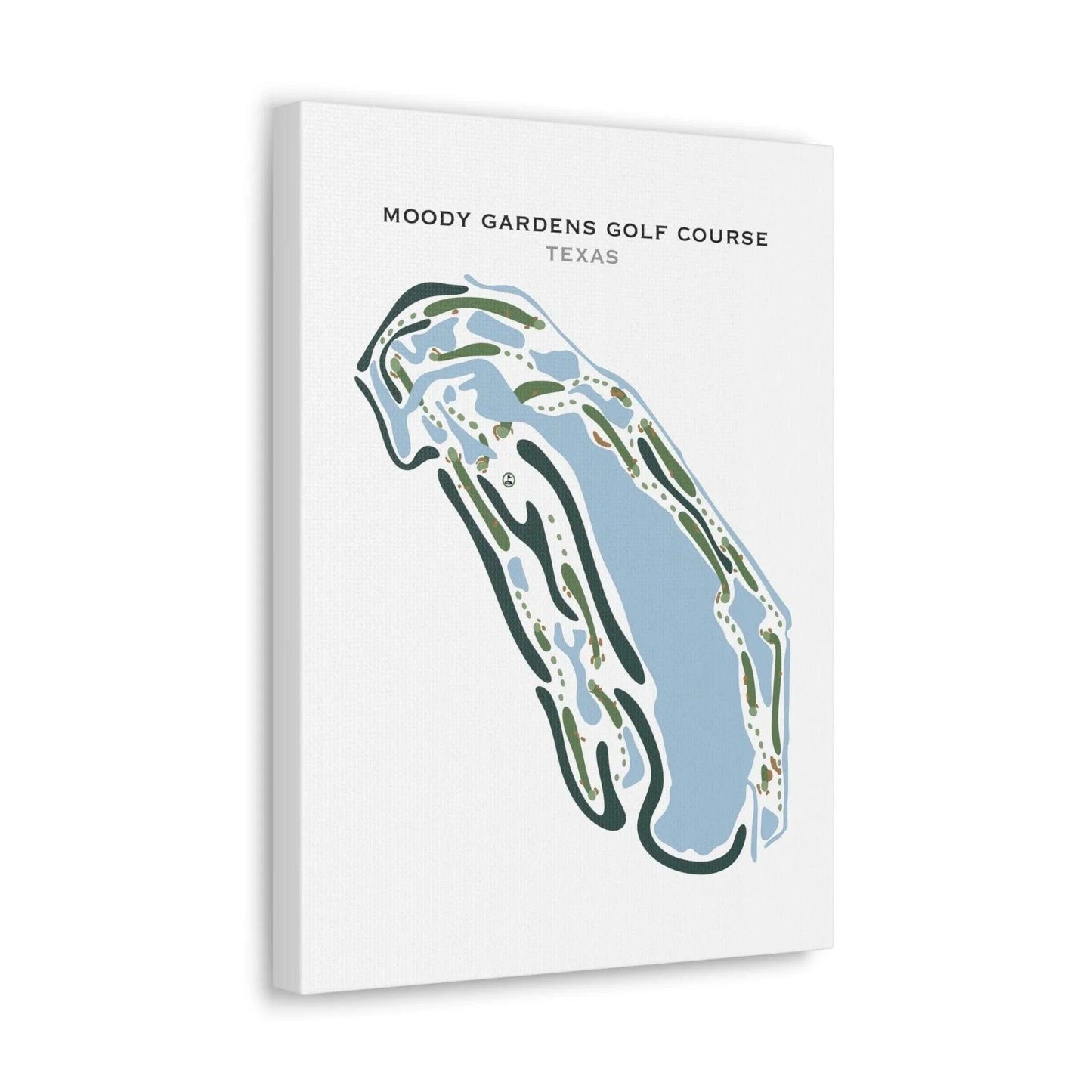 Moody Gardens Golf Course, Texas - Printed Golf Courses