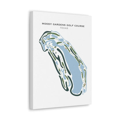 Moody Gardens Golf Course, Texas - Printed Golf Courses