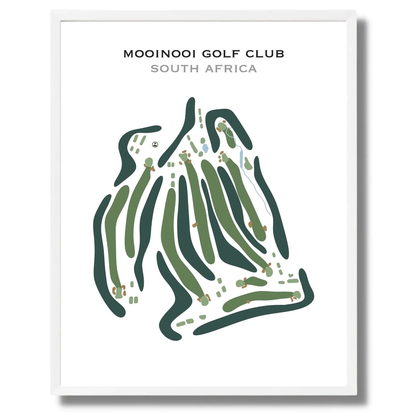 Mooinooi Golf Club, South Africa - Printed Golf Course