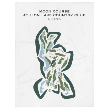 Moon Course at Lion Lake Country Club, China - Printed Golf Courses