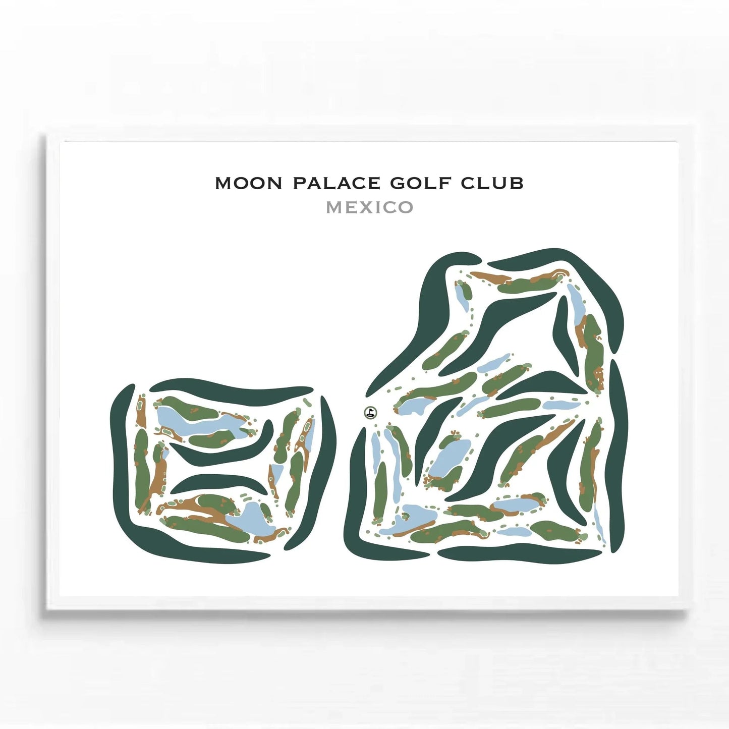 Moon Palace Golf Club, Mexico - Printed Golf Courses