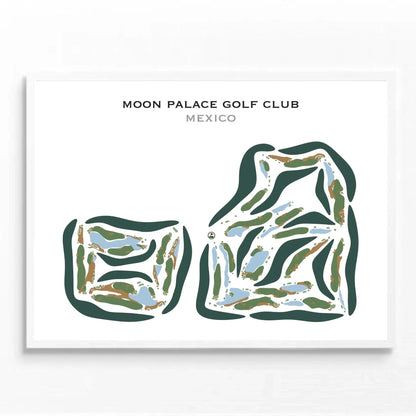 Moon Palace Golf Club, Mexico - Printed Golf Courses