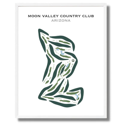 Moon Valley Country Club, Arizona - Printed Golf Courses