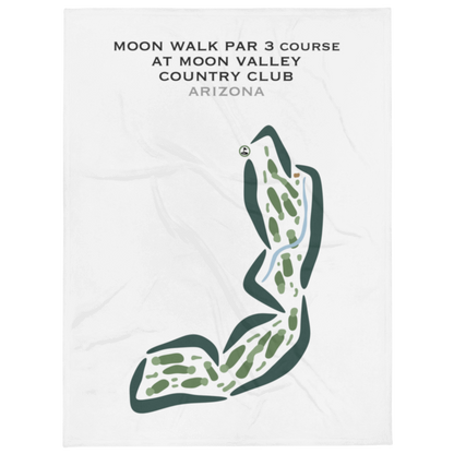 Par 3 Moon Course at Moon Valley Country Club, Arizona - Printed Golf Courses