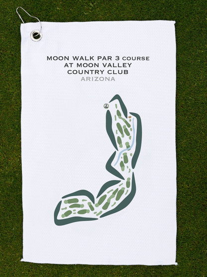 Par 3 Moon Course at Moon Valley Country Club, Arizona - Printed Golf Courses