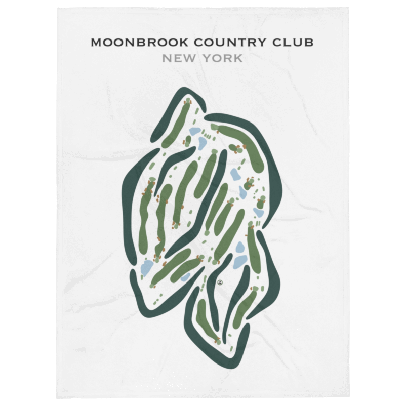 Moonbrook Country Club, New York - Printed Golf Courses