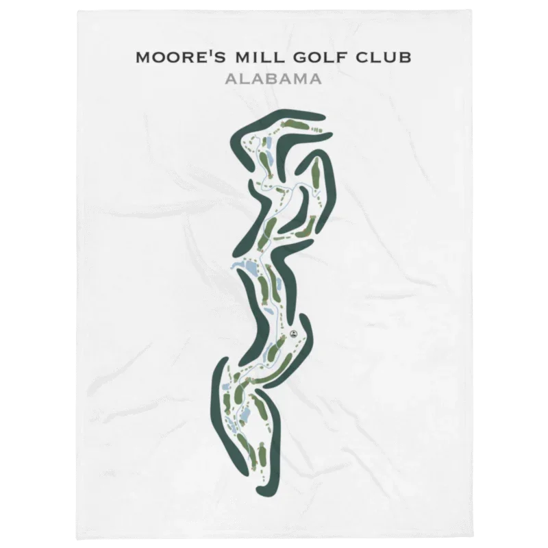 Moore's Mill Golf Club, Alabama - Printed Golf Courses