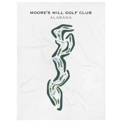 Moore's Mill Golf Club, Alabama - Printed Golf Courses
