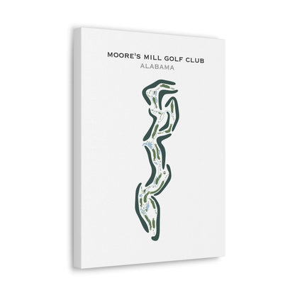 Moore's Mill Golf Club, Alabama - Printed Golf Courses